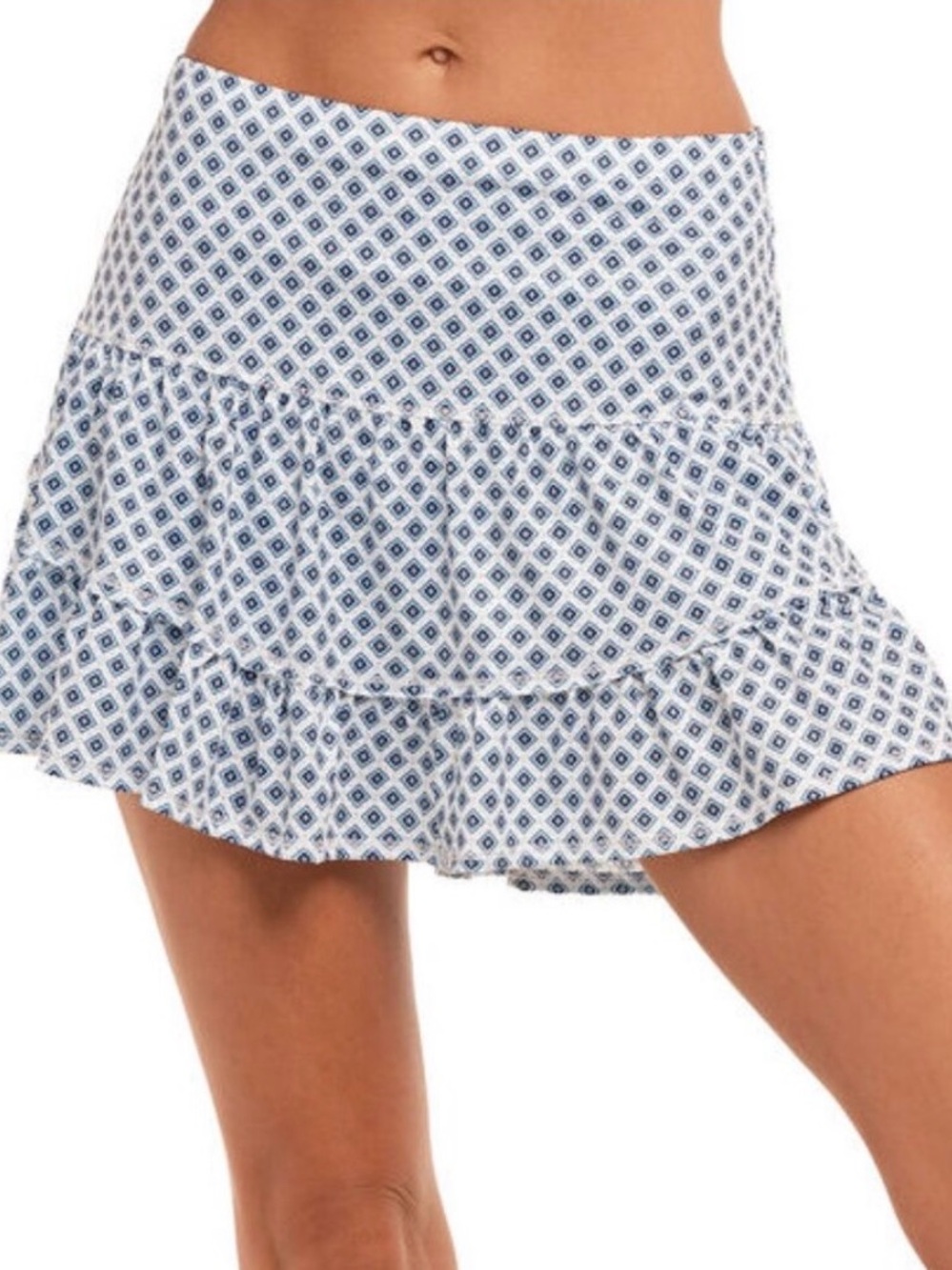 Lucky in Love Playing in Paradise Versa Tile Tiered Skort